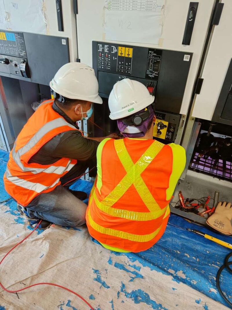 High Voltage Testing of 13.8KV Underground Cables at Palayan Binary ...