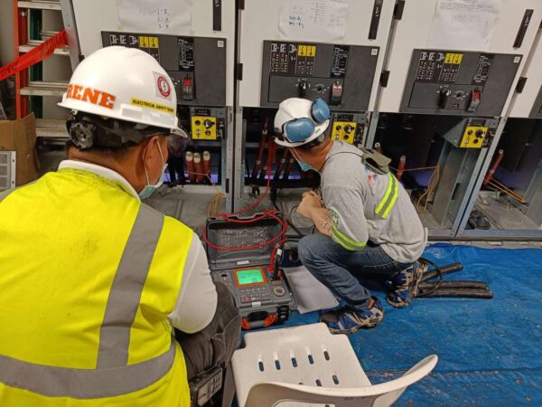 High Voltage Testing of 13.8KV Underground Cables at Palayan Binary ...